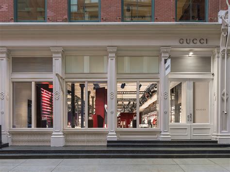 gucci soho wooster street|Gucci store inside.